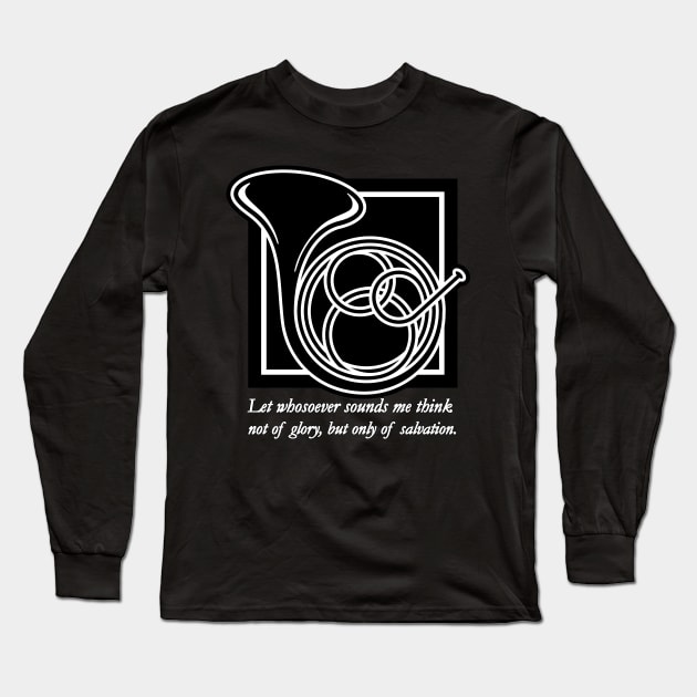 WOT Horn of Valere Chapter Icon Long Sleeve T-Shirt by Mandra